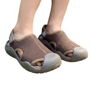 Crocs Kids Brown Sandals Size C13